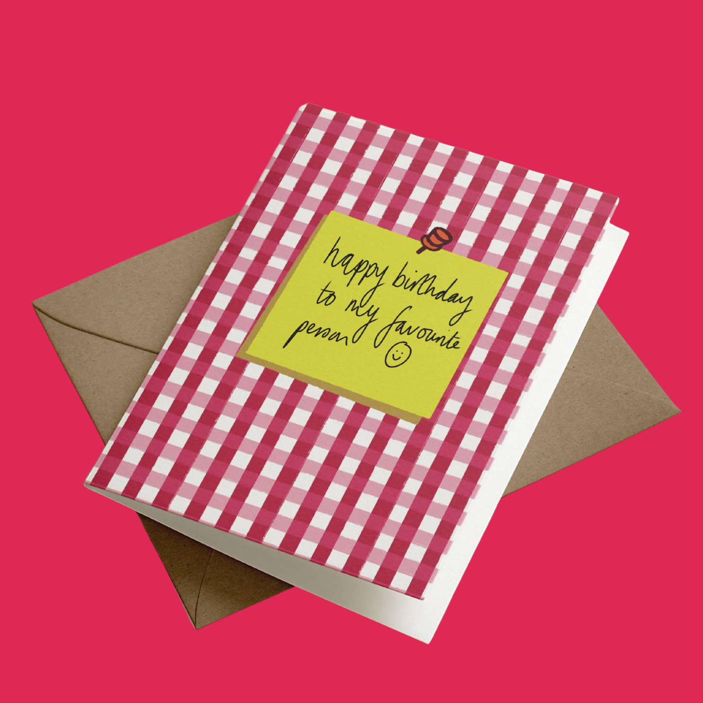 Happy Birthday To My Favourite Person | Birthday Greetings Card