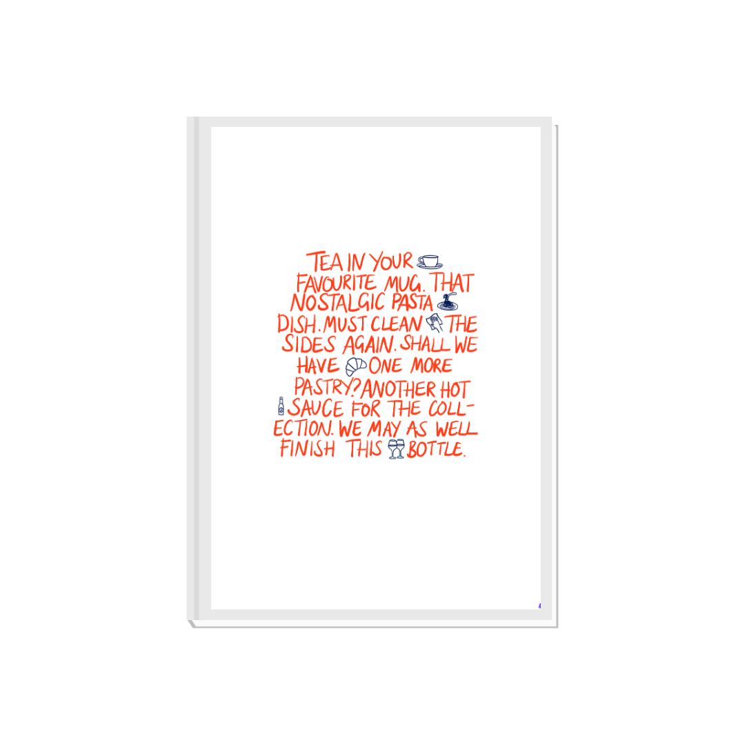 Kitchen Mantras | Kitchen Relatable Minimalist Prints