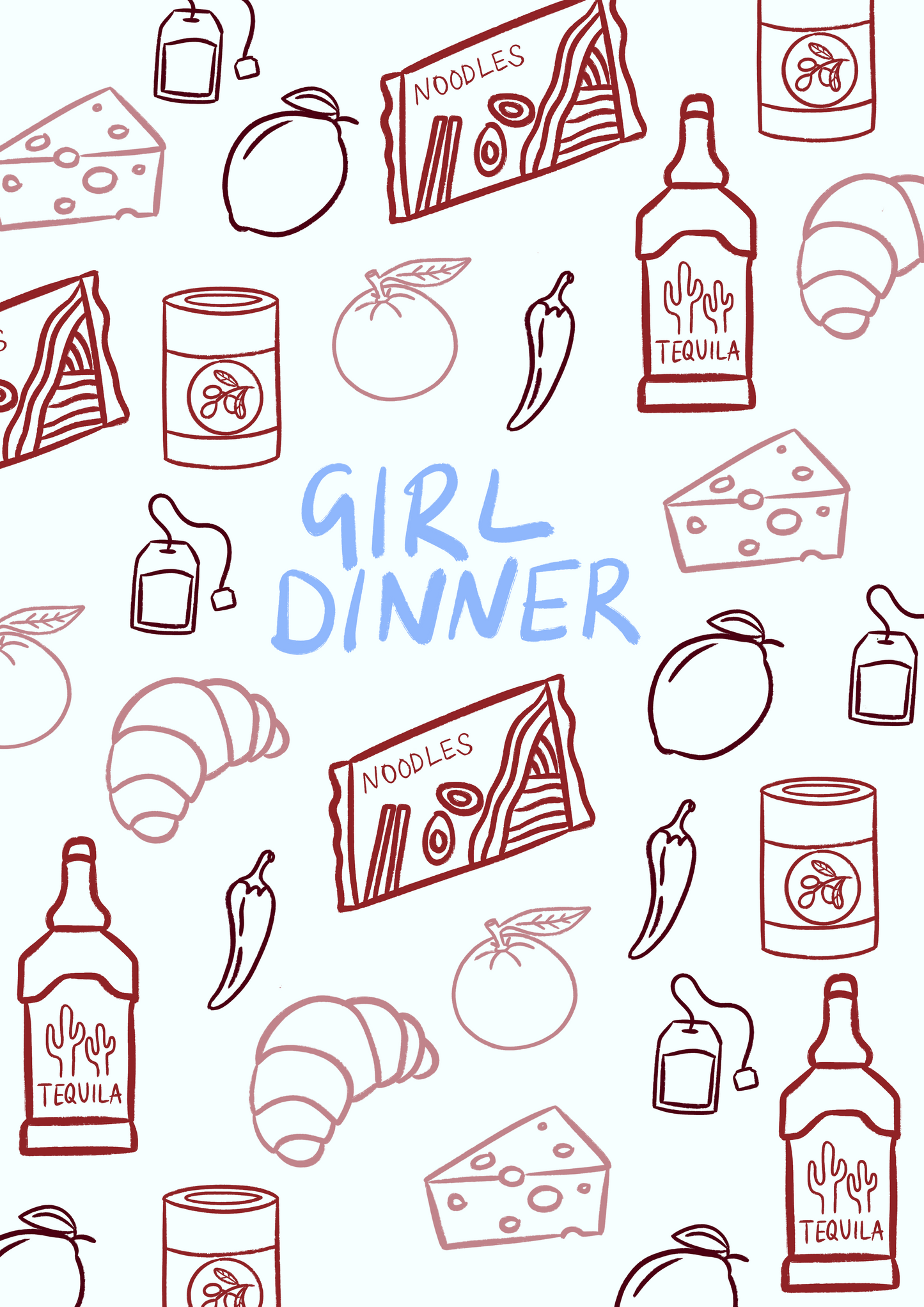 Girl Dinner