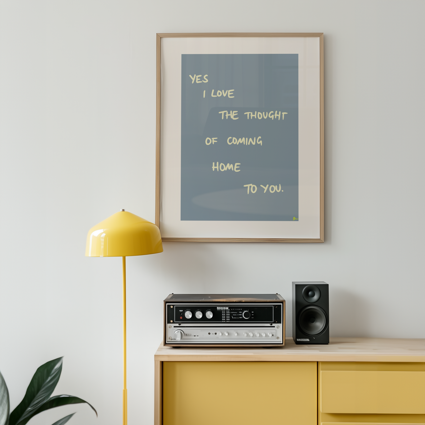Coming Home To You | Grey Print