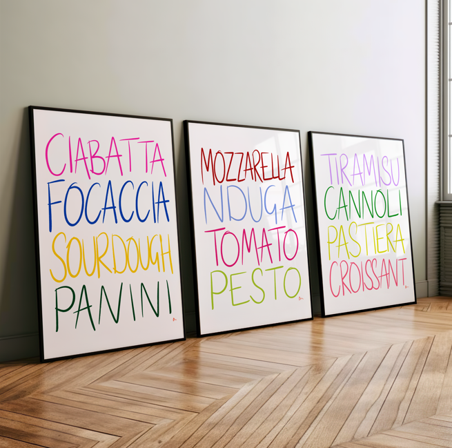 Bread Lovers | Kitchen Print