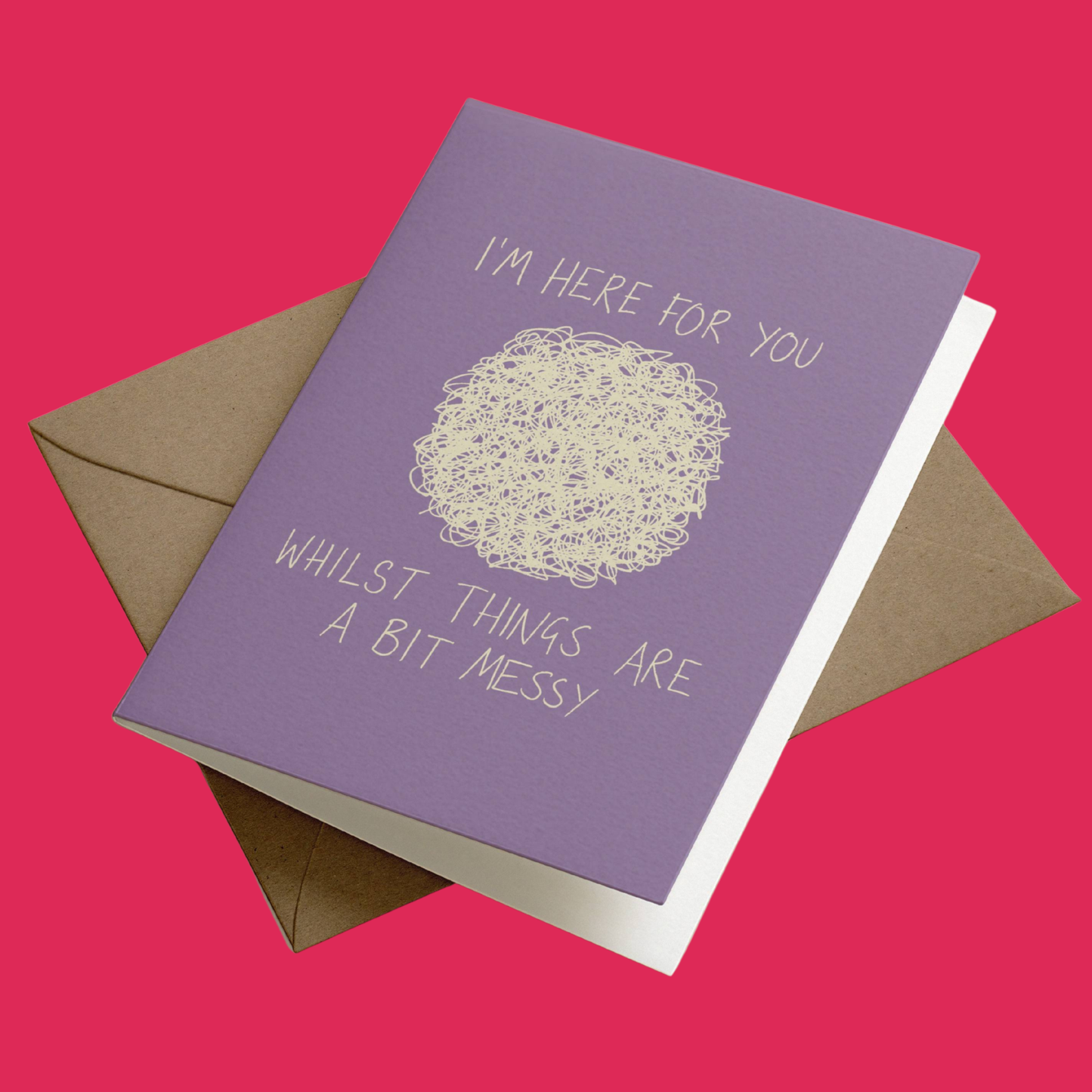 I'm Here For You | Supportive Positive Greetings Card