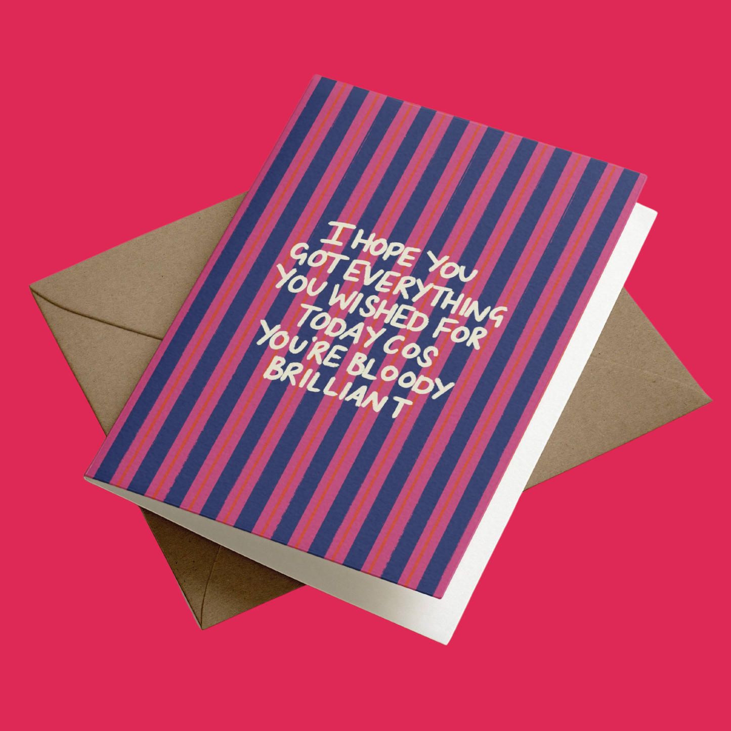 Bloody Brilliant Happy Birthday Card | Birthday Greetings Card