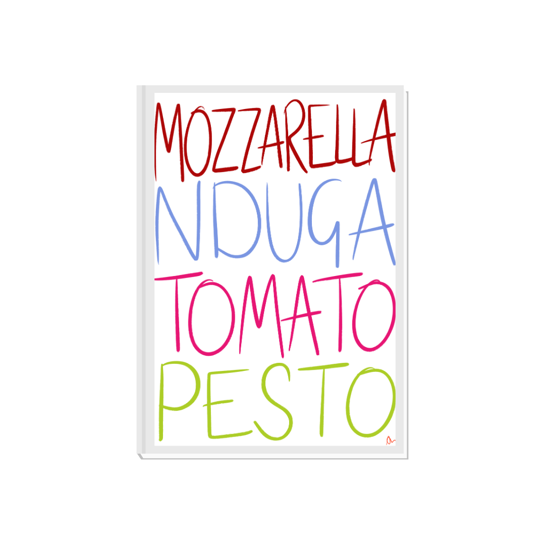 Italian Lovers | Relatable Homely Witty Kitchen Wall Art Print