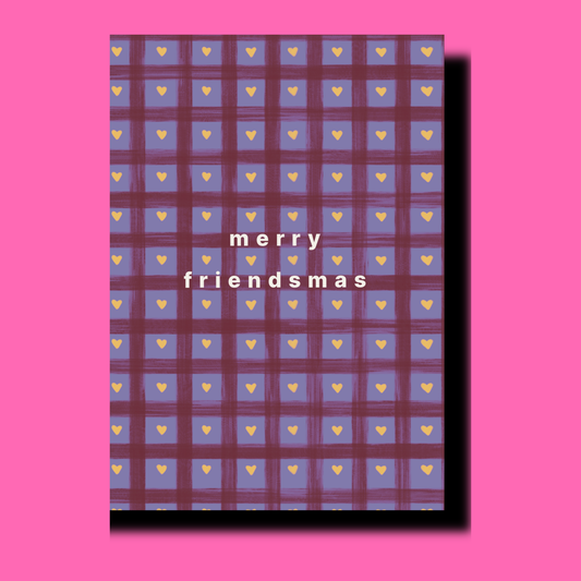 Merry Friendsmas | Christmas Card
