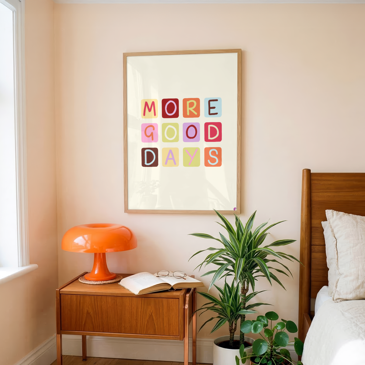 More Good Days | Positive and Inspirational Poster Wall Art