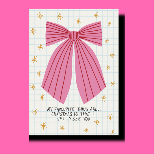 Favourite Thing About Christmas | Christmas Card