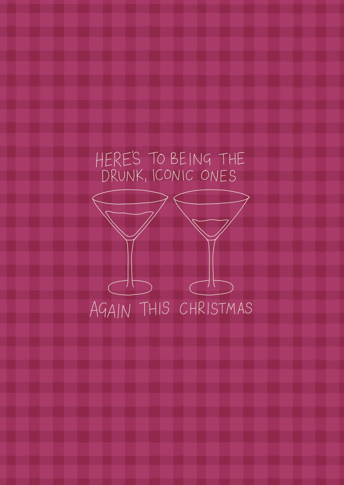 Drunk, Iconic Ones | Christmas Card