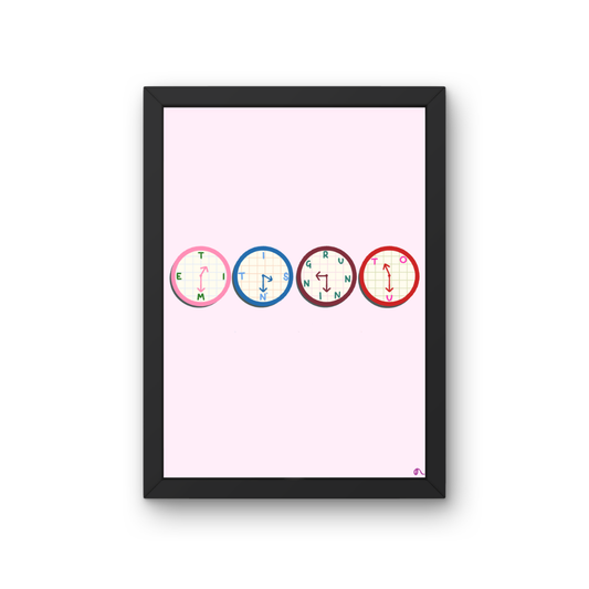 Time Isn’t Running Out | Motivational Print Wall Art
