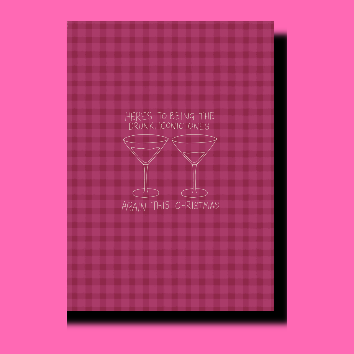 Drunk, Iconic Ones | Christmas Card