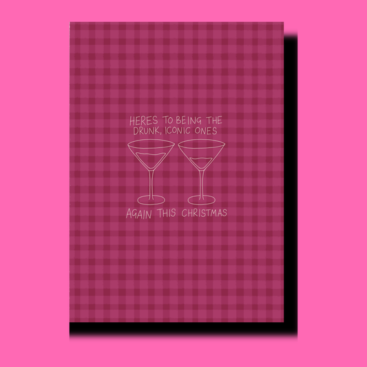 Drunk, Iconic Ones | Christmas Card